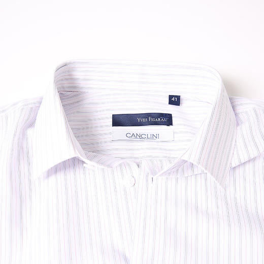 YvesFigarau伊夫·费嘉罗新品正装100%棉短袖衬衫930408 商品图2