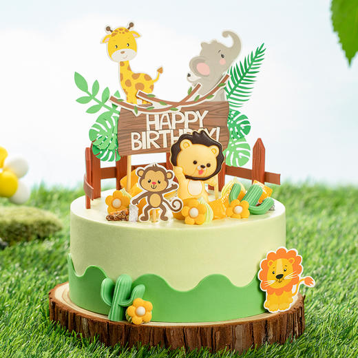 【99%小孩都喜欢】童趣森林蛋糕，欢迎加入森林派对（汕尾） 商品图1