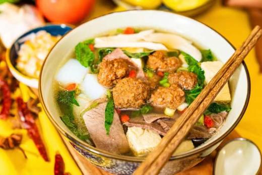 新疆昌吉非遗美食正宗手工丸子汤西域老车丸子汤 袋装/自热锅 商品图4