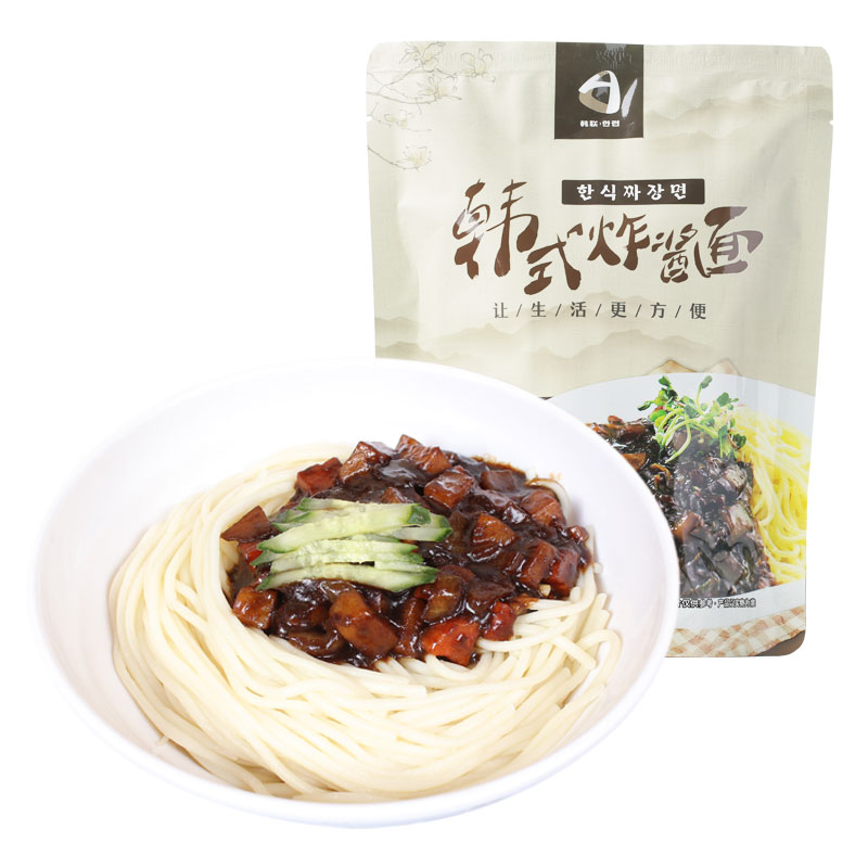 【满66包邮】韩联延边韩式炸酱面350g*1袋