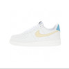 耐克Nike Air Force 1'07 Low Canvas"White/Light Blue/Yellow"空军一号 商品缩略图0