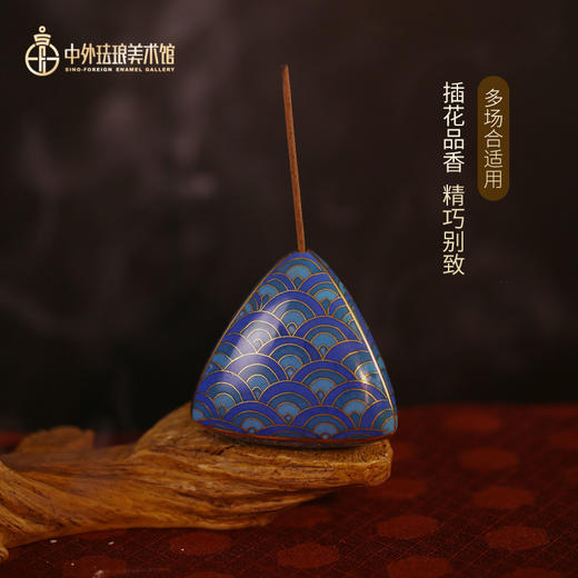 景泰蓝《五福珐琅粽》五行粽 商品图4