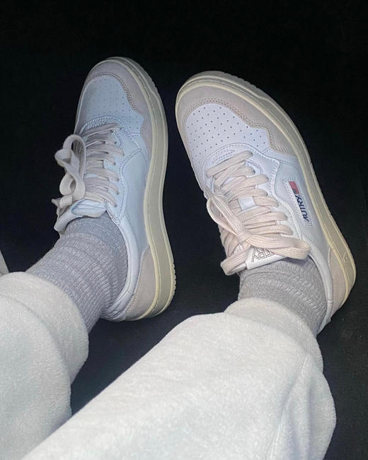 520-2渠道圆正 复古80年代 Autry厚底小白鞋 好穿到cry 商品图2