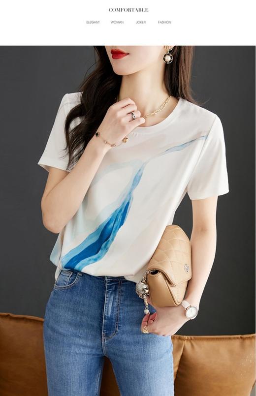 女海洋圆领T8996 商品图2