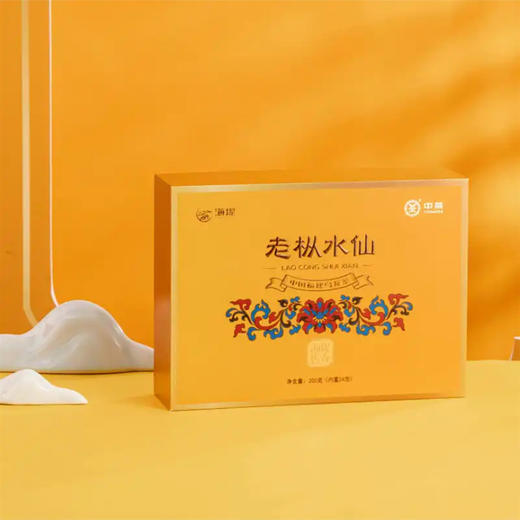 【中秋特惠】中茶海堤传奇老枞水仙礼盒CTA6781岩茶乌龙茶200g 商品图0