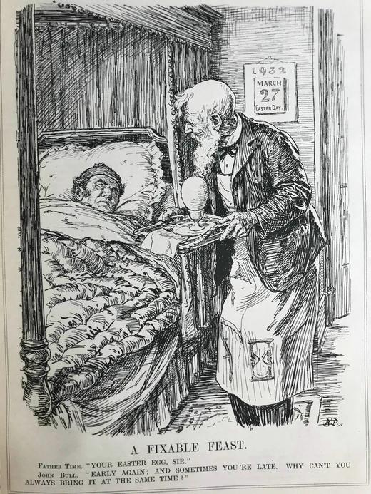 1932年1-6月 英国讽刺漫画杂志《笨拙》 数百幅插图 漆布精装16开 商品图4