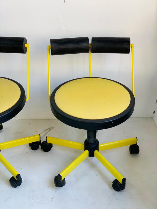 意大利中古孟菲斯转椅一对 商品图8