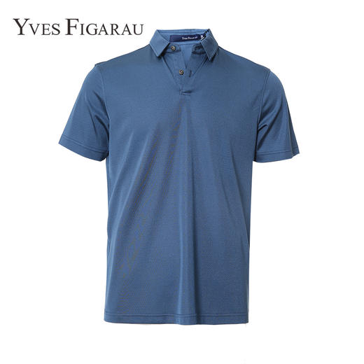 YvesFigarau伊夫·费嘉罗新品100%桑蚕丝休闲短袖T恤935808 商品图0
