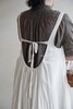 Elsa esturgie米色/炭黑法式背带裙 商品缩略图5