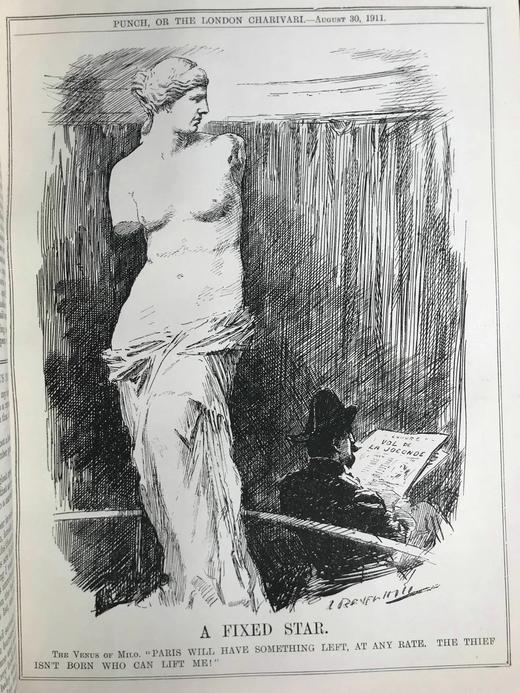 1911年7-12月 英国讽刺漫画杂志《笨拙》 数百幅插图 漆布精装16开 商品图5