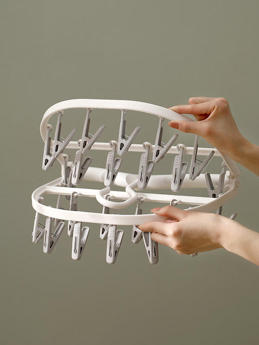 FaSoLa折叠晒架（24夹） 商品图3