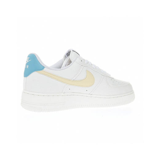 耐克Nike Air Force 1'07 Low Canvas"White/Light Blue/Yellow"空军一号 商品图2