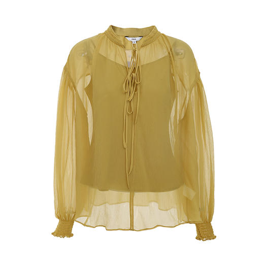 VIMAGE/纬漫纪夏季新款时尚显瘦绑带设计薄款小上衣V1713319 商品图5