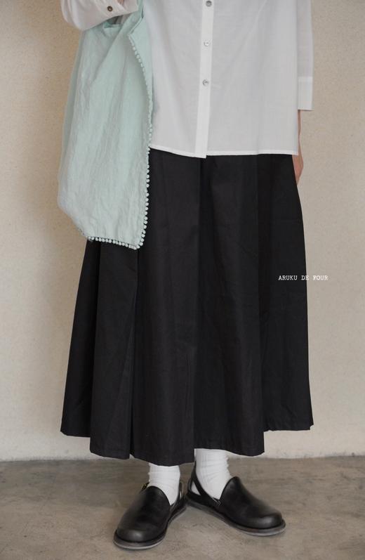 g卡其/黑色褶皱半裙 商品图2