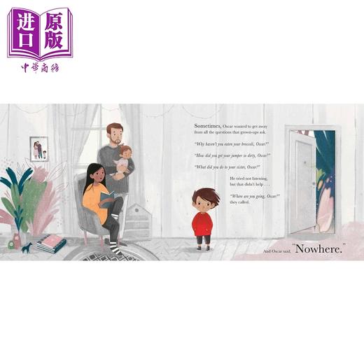 【中商原版】Somewhere 某个地方 英文原版 进口原版 3岁到5岁 精装  儿童图画书 Jeanne Willis 商品图1