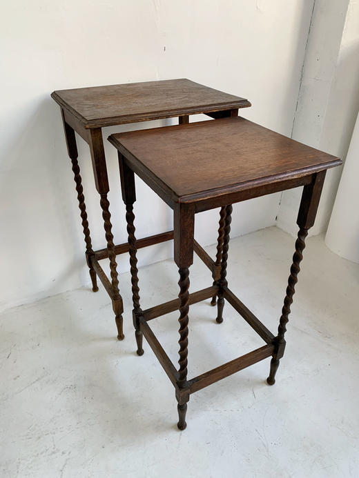 意大利古董嵌套式边几 花架 商品图2