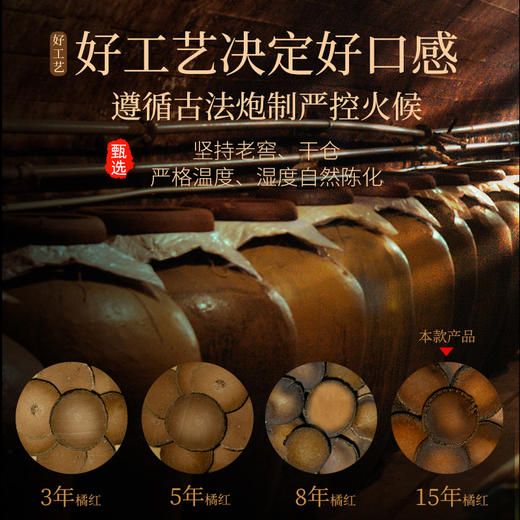 神农金康 陈年化橘红200g 正宗化州化橘红胎果切片 原生态真滋补 喝护家人健康 商品图5