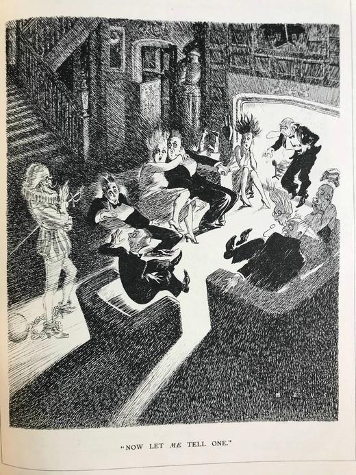 1936年1-6月 英国讽刺漫画杂志《笨拙》 数百幅插图（含彩色） 漆布精装16开 商品图10