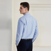 【男士纯棉衬衫】22年夏季新品男士衬衫商务通勤浅花蓝内搭上衣 商品缩略图3