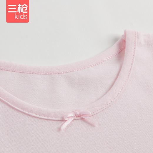 Threegun三枪 【舒肤薄棉】女童圆领短袖儿童睡裙家居裙-78179A011 商品图3