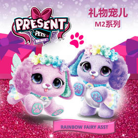 正版盲盒魔法公仔Present Pets礼物宠儿–毛绒宠物女孩过家家玩具