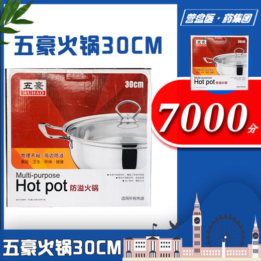218899 五豪火锅30CM 商品图1