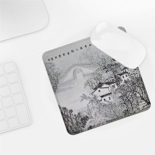 羽诗制造出品 邓维东宁波写生款鼠标垫艺术家元素衍生系列文创 商品图0