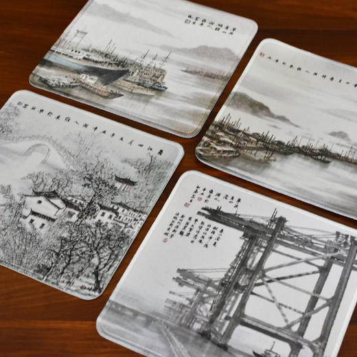 羽诗制造出品 邓维东宁波写生款鼠标垫艺术家元素衍生系列文创 商品图1