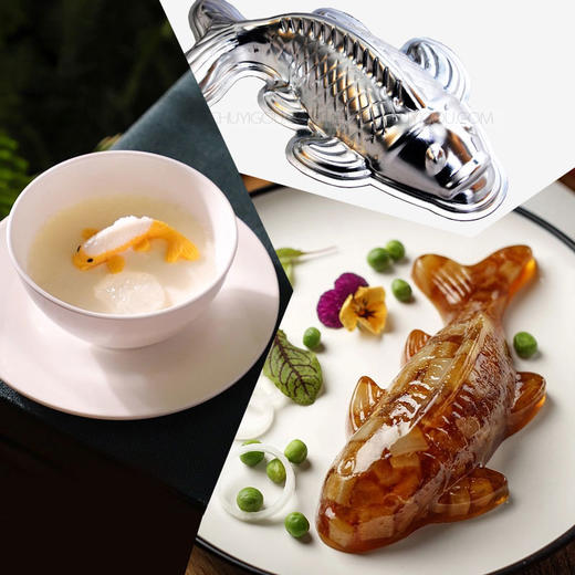 锦鲤鲤鱼模具1只装和10只装 各式鱼冻模具欢迎查看 商品图0