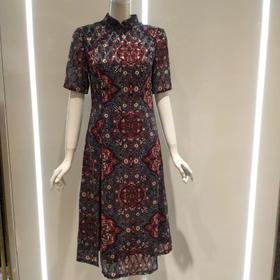 南3 荣萍女装碎花连衣裙