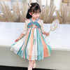 复古中国风，古装夏洋气童装公主裙汉服女童连衣裙PJX-DDG203 商品缩略图2