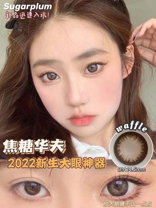 SUGARPLUM焦糖华夫 14.5mm 0-1000度(无525/575) 韩产进口添加硅水凝胶 年抛 商品图0
