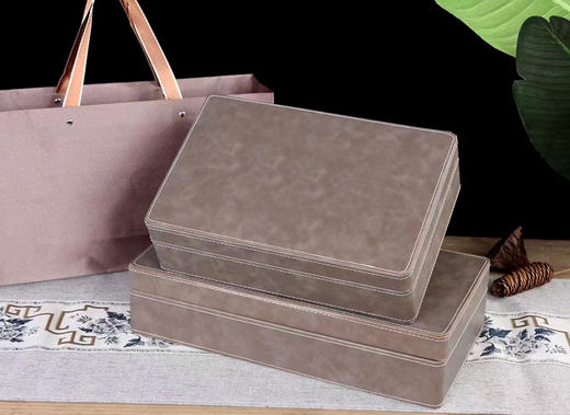 40元/套  皮盒通用版12罐可装4两/一件20套 商品图1