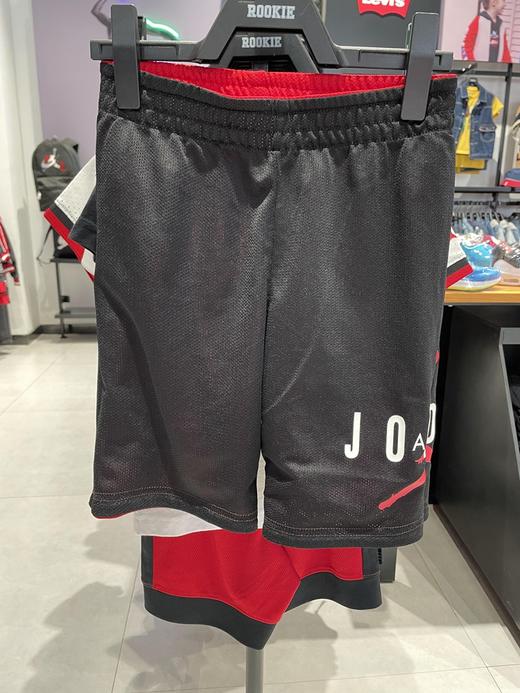 乔丹童衣童装乔丹夏两面穿速干网眼篮球运动五分短裤JD2222024 商品图3