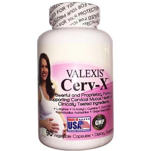 孕膜素 美国VALEXIS Cerv-X 孕膜素 90粒/瓶 （保税仓发货） 商品图1