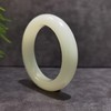 【御珠宫坊·传承系列】羊脂白玉手镯57mm 商品缩略图1