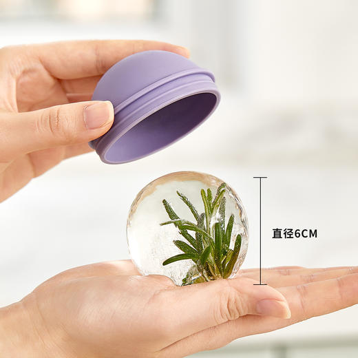 【小灯泡冰球模具】冰球冰格模具硅胶冰块家用冰格注水线DIY创意自制冰格 商品图3