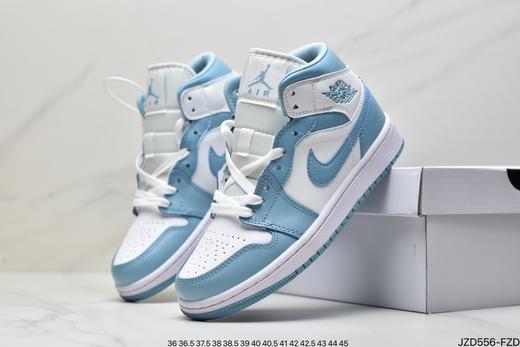 耐克乔丹Air Jordan 1 Mid Obsidian中帮复古休闲运动板鞋男女鞋 商品图7