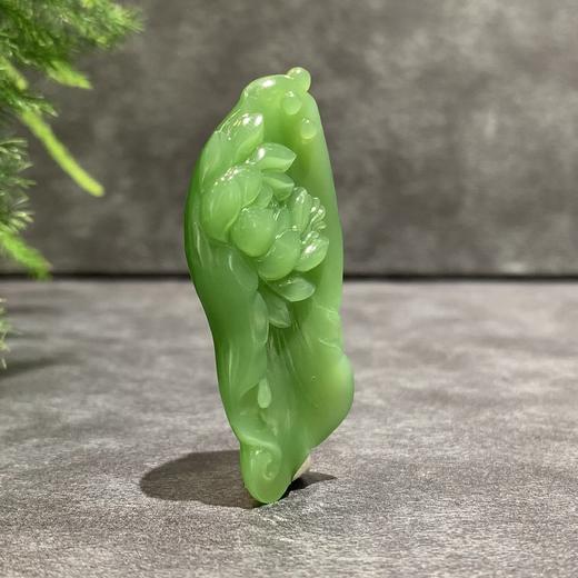 【御珠宫坊】碧玉莲花挂件 商品图2