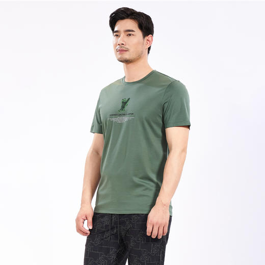 堡马男士短袖百搭休闲T恤2022新品86625143 商品图1