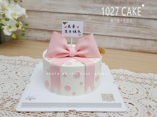 1027CAKE | 少女心 翻糖蝴蝶结 粉嫩色系 商品图0