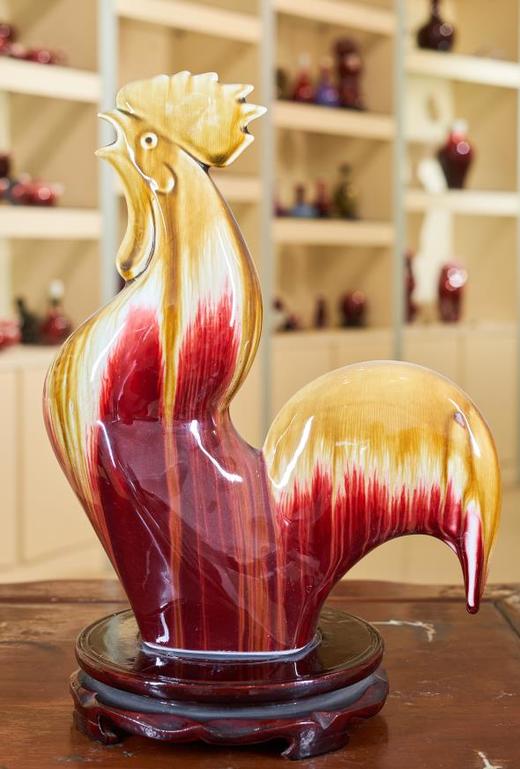 郎红金丝窑变一鸣惊人 商品图0