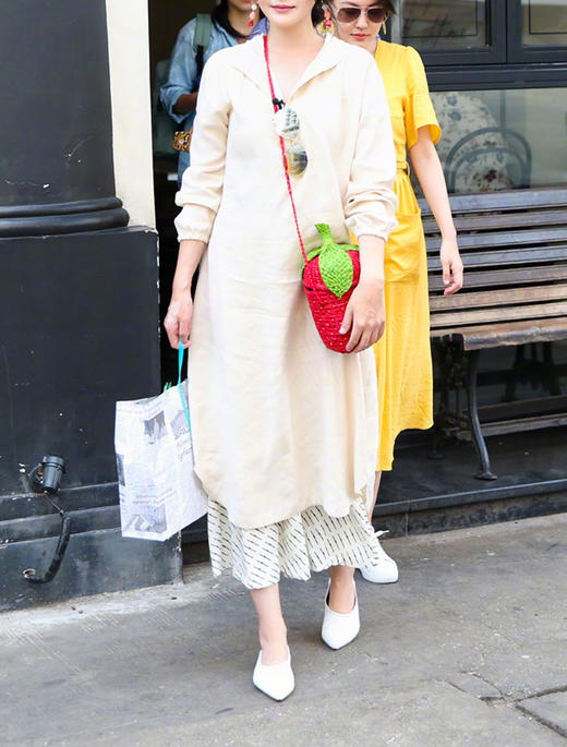 裁缝学苑 AW73连衣长裙1:1实物服装纸样剪裁图纸牛皮纸样 商品图1