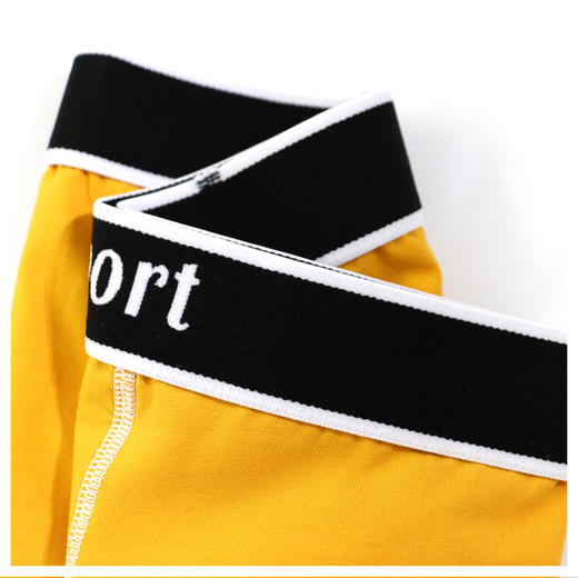 【可积分兑换】【3条】男丨男士60支长绒棉平脚内裤健康环保男士内裤底裤【CSM22101】 商品图3