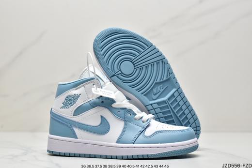 耐克乔丹Air Jordan 1 Mid Obsidian中帮复古休闲运动板鞋男女鞋 商品图4