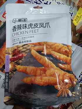 心里话香辣味虎皮凤爪68g