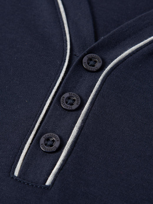 舒雅男士睡衣棉莫代尔双面布家居服2022春夏季新款短袖长裤套装35/20095H 商品图4