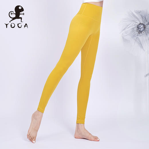 壁虎瑜伽 【果粒橙】超高弹裸感无尴尬线九分裤【5天发货】 商品图0