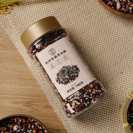 挑时紫薯黑米粥 740g/瓶 免泡烹煮 商品图3