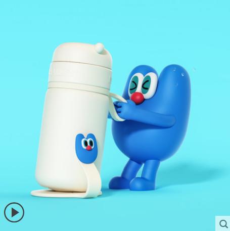 uoohalittles迷你保温杯女口袋包包杯可爱高颜值随行水杯 商品图1